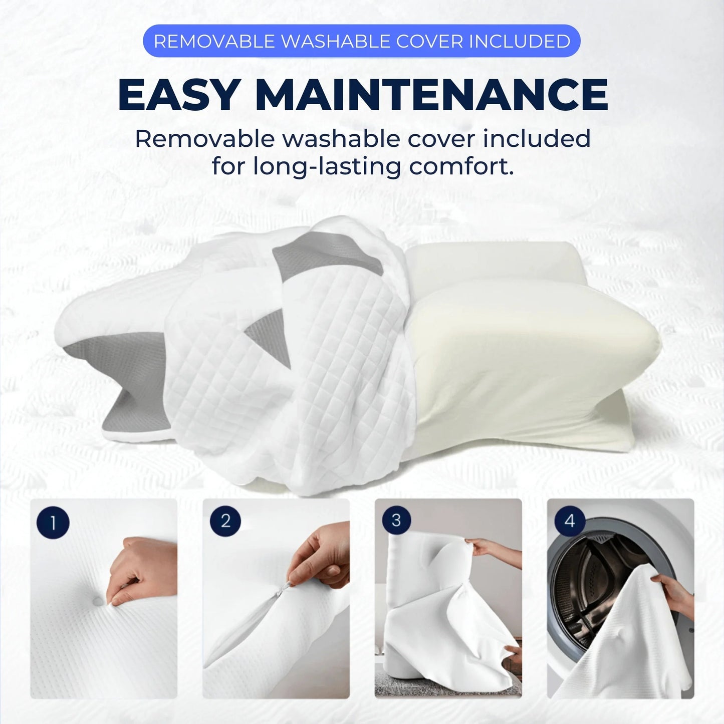 Somvia™ Ergonomic Sleep Pillow